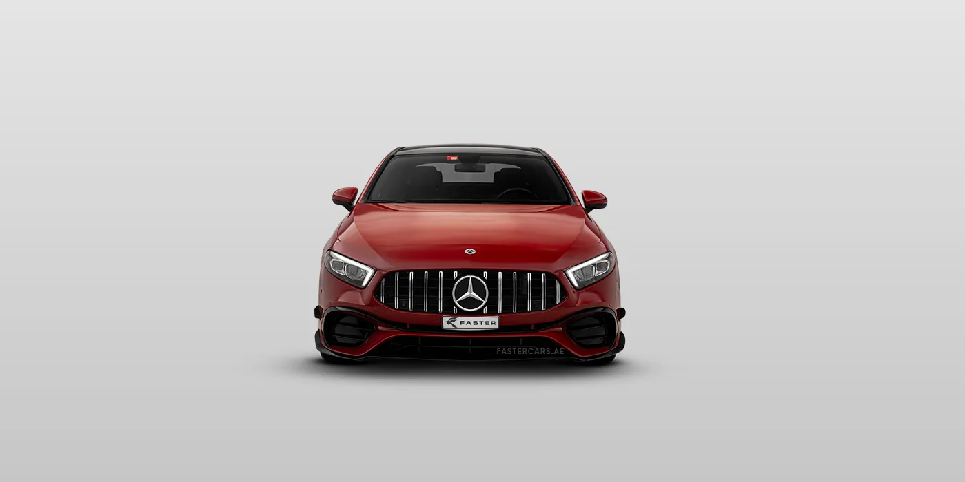 Mercedes A220 Red Front View